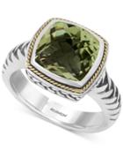 Balissima By Effy Prasiolite (4 Ct. T.w.) Ring In 18k Gold And Sterling Silver
