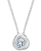 Danori Silver-tone Crystal Pendant Necklace, Only At Macy's