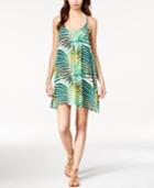 Roxy Handkerchief-hem Floral-print Cover-up Women's Swimsuit
