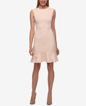 Tommy Hilfiger Flounce-hem Sheath Dress