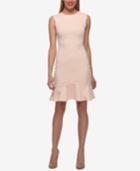 Tommy Hilfiger Flounce-hem Sheath Dress
