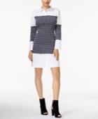 Bar Iii Smocked Shirtdress, Created For Macy's