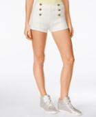 Alice Through The Looking Glass Juniors' High-waist Military Shorts