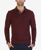 Nautica Men's Classic-fit French Ribbed Polo