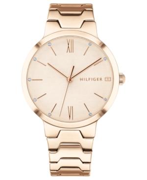 Tommy Hilfiger Women's Carnation Gold-tone Bracelet Watch 36mm