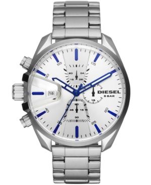 Diesel Men's Chronograph Ms9 Chrono Stainless Steel Bracelet Watch 47mm