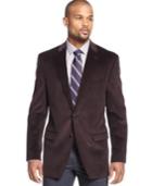 Lauren By Ralph Lauren Jacket Solid Corduroy Sport Coat