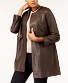 Weekend Max Mara Maine Leather Coat