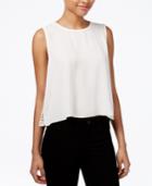 Rachel Rachel Roy Pleated Lace-back Top, Only At Macy's