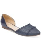 Tommy Hilfiger Women's Neoline Pointed Toe D'orsay Flats Women's Shoes