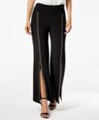 Inc International Concepts Studded Wide-leg Pants, Created For Macy's