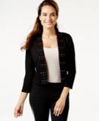 Thalia Sodi Studded Bolero Sweater. Only At Macy's