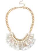 M. Haskell For Inc Gold-tone Multi-stone Statement Necklace, Only At Macy's