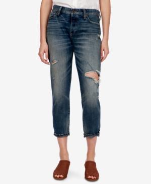 Lucky Brand Sienna Ripped Slim Boyfriend Jeans