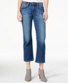 Joe's The Olivia Missie Wash Cropped Flared Jeans