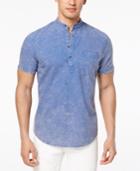 I.n.c. Men's Denim Popover Shirt, Created For Macy's