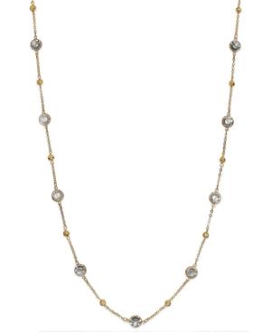 Charter Club Gold-tone Channel Long Necklace