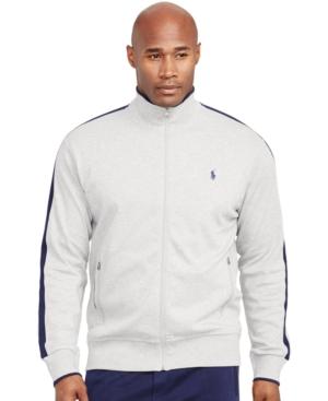 Polo Ralph Lauren Big And Tall Full-zip Interlock Track Jacket