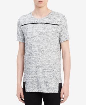 Calvin Klein Men's Fashion Drop-tail Scoop-neck T-shirt, Created For Macy's