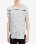 Calvin Klein Men's Fashion Drop-tail Scoop-neck T-shirt, Created For Macy's