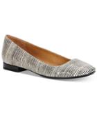 Calvin Klein Women's Felice Scallop-trim Ballet Flats Women's Shoes