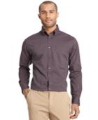 Van Heusen Long-sleeve Traveler Check Dress Shirt