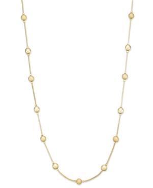 Charter Club Gold-tone Smooth And Fireball Station Necklace