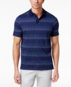 Tasso Elba Men's Pima Jacquard Polo, Only At Macy's