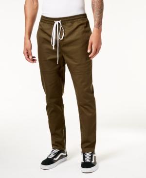 Jaywalker Men's Paneled Stretch Twill Drawstring Pants