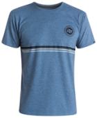 Quiksilver Soul Lines Stripe Graphic-print Logo T-shirt