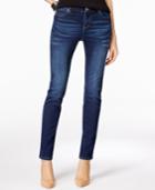 Inc International Concepts Petite Rose Wash Skinny Jeans, Only At Macy's