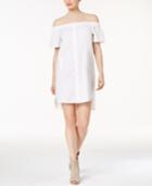 Bar Iii Off-the-shoulder Shift Dress, Created For Macy's