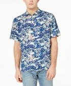 Tommy Bahama Men's Destination California Graphic-print Silk Shirt