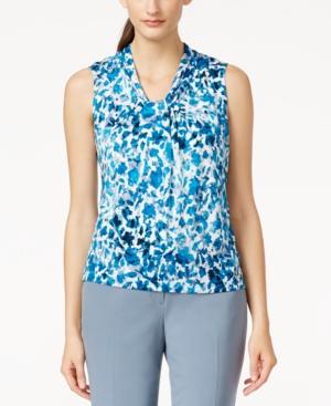 Calvin Klein Twist-neck Sleeveless Top