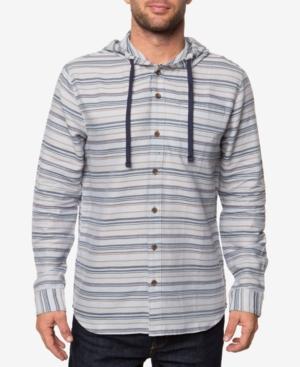 O'neill Men's Currington Dobby Stripe Hooded Shirt