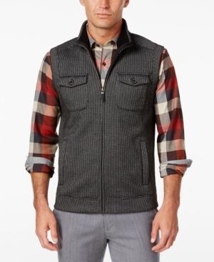 Tasso Elba Men's Sherpa-lined Collar Bonded Hunting Vest, Only At Macy's