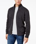 Weatherproof Vintage Men's Mock-neck Full-zip Sweater