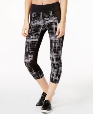 Calvin Klein Performance Sketchbook Printed Cropped Leggings