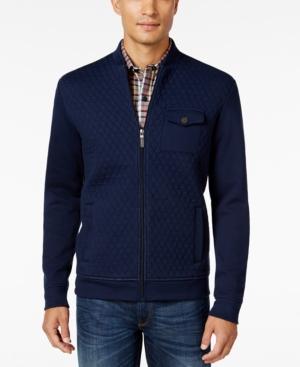 Tasso Elba Men's Classic Fit Full-zip Jacket, Only At Macy's