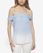 Jessica Simpson Dip-dyed Off-the-shoulder Top