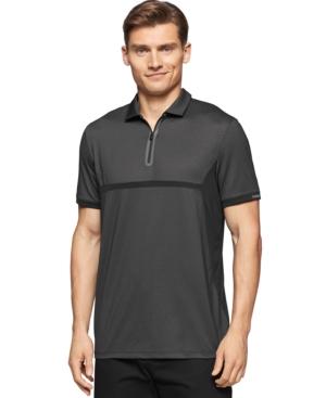 Calvin Klein Mixed Media Polo