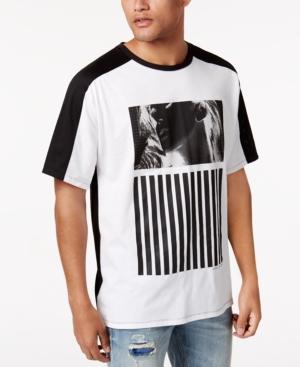 Guess Men's Colorblocked Graphic-print T-shirt