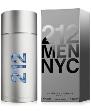 Carolina Herrera 212 For Men Eau De Toilette Spray, 3.4 Oz