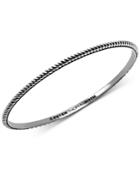 Peter Thomas Roth Twist Bangle Bracelet In Sterling Silver
