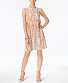 Alfani Circle-print Shirtdress, Only At Macy's