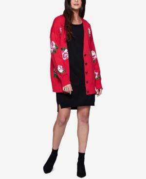 Sanctuary Rosetta Rose-print Cardigan