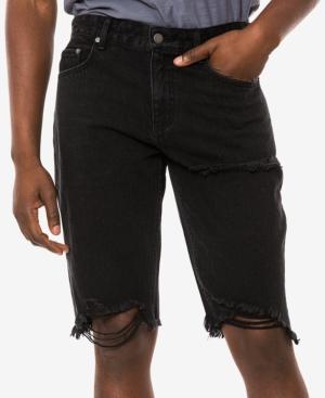 Jaywalker Men's Relaxed-fit Ripped Denim Shorts, Only At Macys