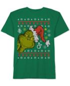 Jem Men's Peek-a-boo Grinch Graphic-print T-shirt