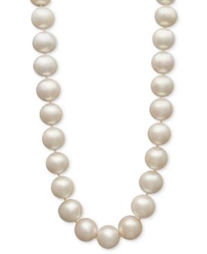 Belle De Mer Aa Cultured Freshwater Pearl Strand In 14k Gold (11-1/2 - 12-1/2mm)