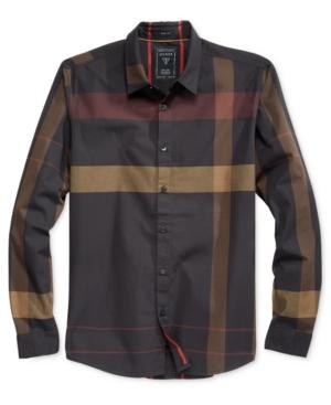 Guess Men's Canyon Plaid Shirt